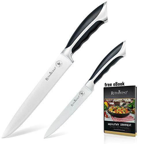 Rosmarino Juego de Cuchillos de Cocina - Set Cucillo de Fruta y
