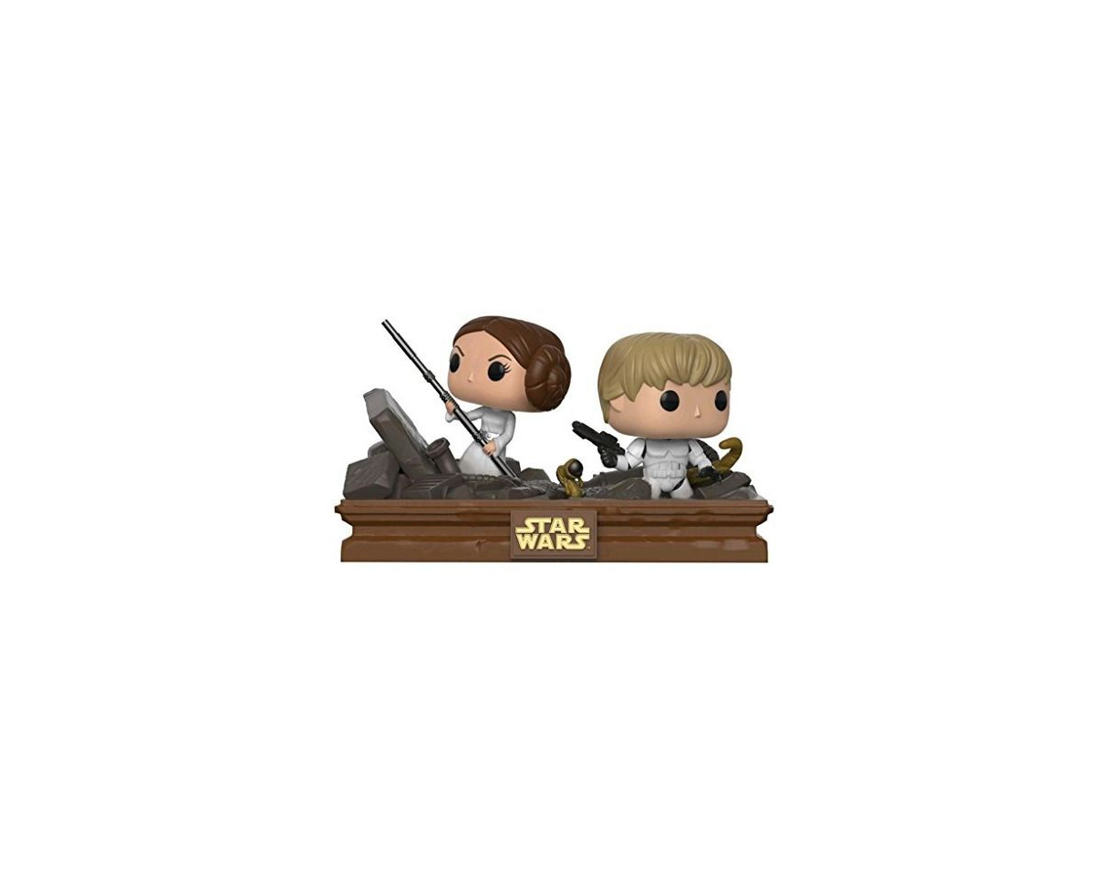 Social Figura Pop! Star Wars Luke & Leia Trash Compactor Exclusive