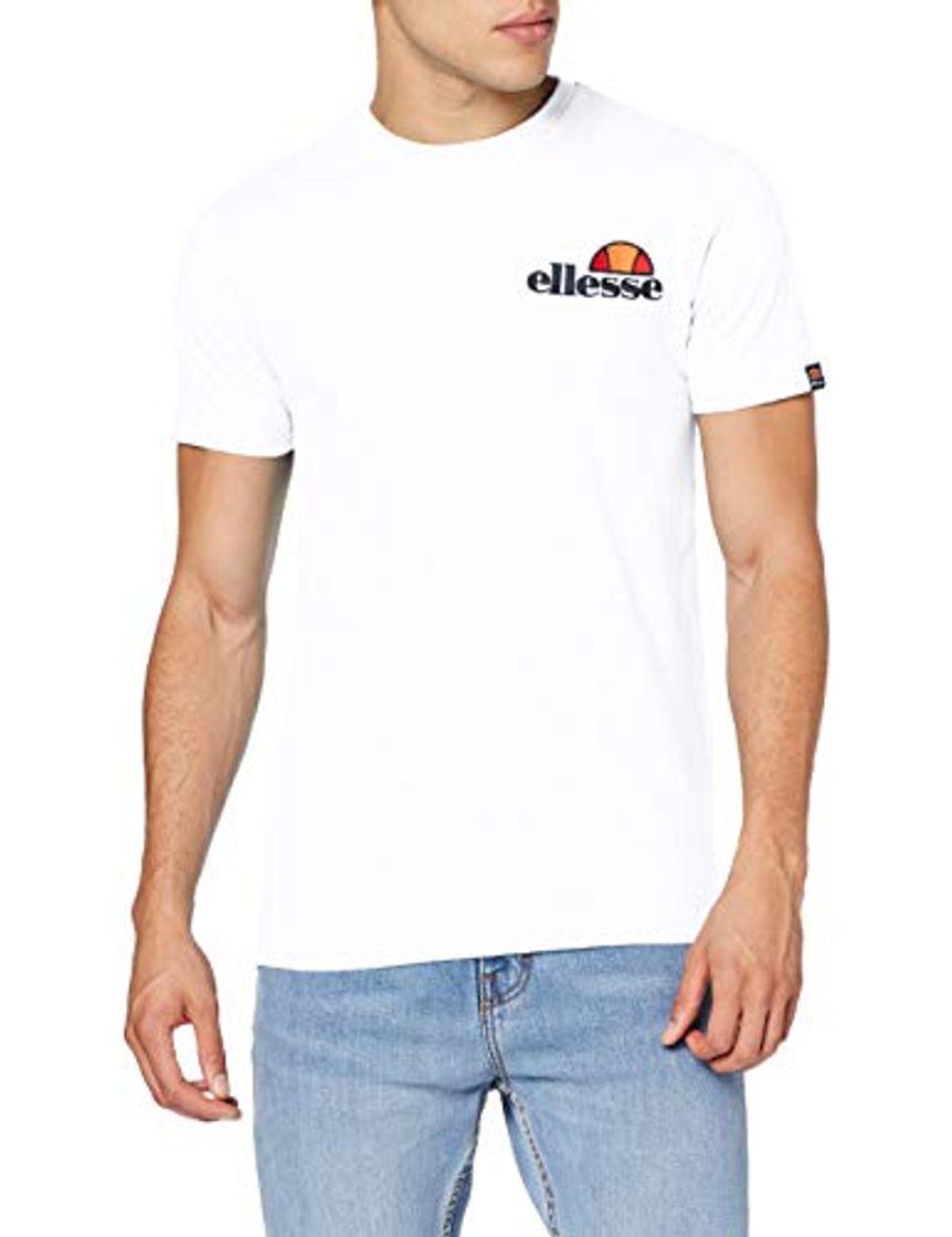 Lugar Ellesse Voodoo T-Shirt Camiseta, Hombre, Blanco