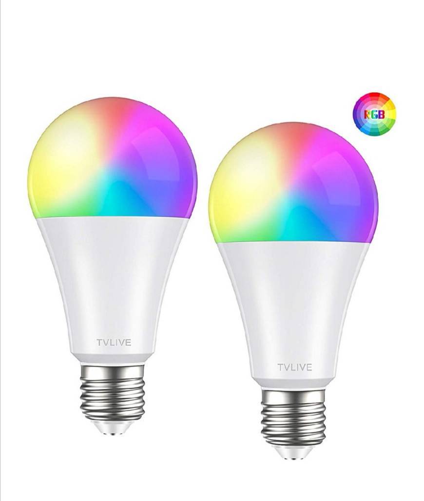 Moda 2 Lâmpada rgb e27