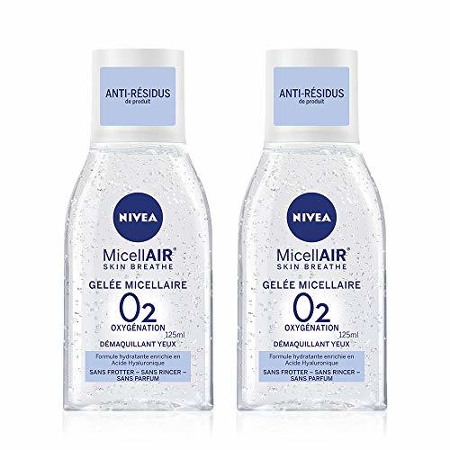 Social Nivea Visage micell Air Gel Desmaquillante al ácido hialurónico para ojos -  - Juego de