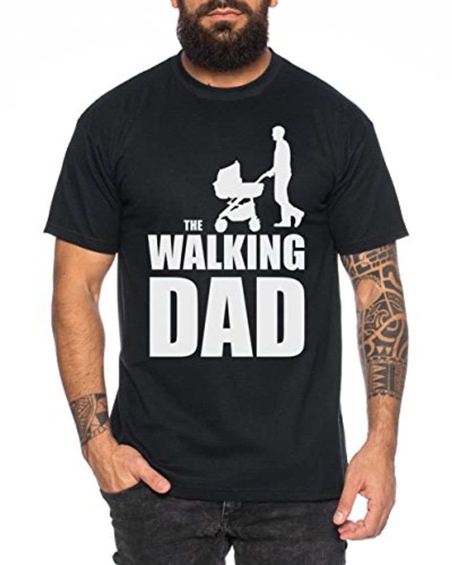 Moda The Walking Dad Camiseta de Hombre Nerd Dead, Farbe2