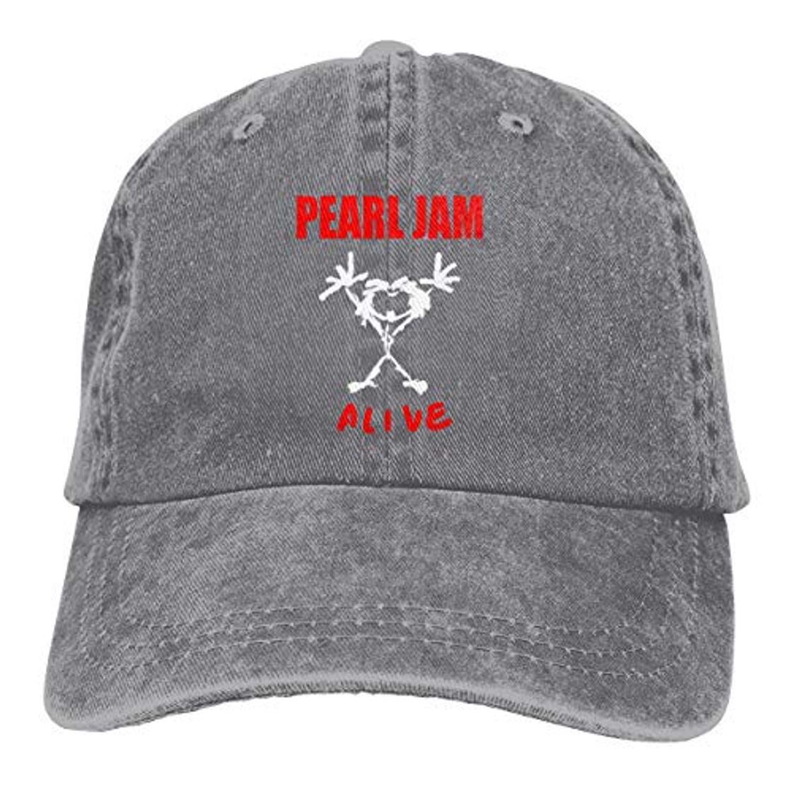 Moda Pearl Jam - Gorra de cowboy de algodón