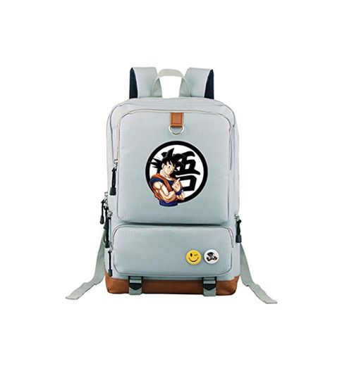 Cosstars Dragon Ball Anime Backpack Bolsos Mochila para Portátil Bolsa para la