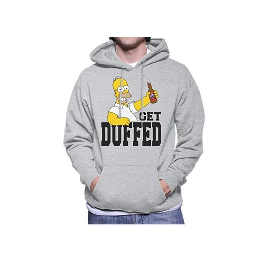 The Simpsons Get Duffed Homer Men's Hooded Sweatshirt