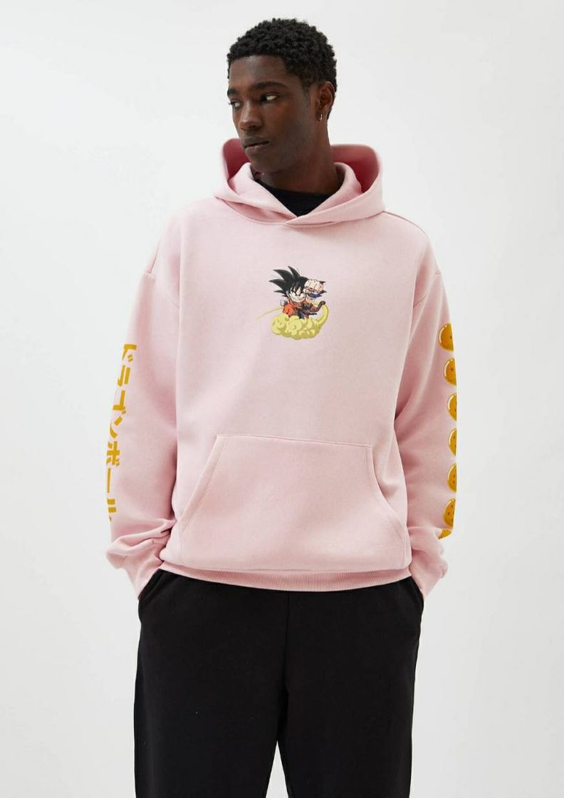 Moda Sweat Dragon Ball rosa