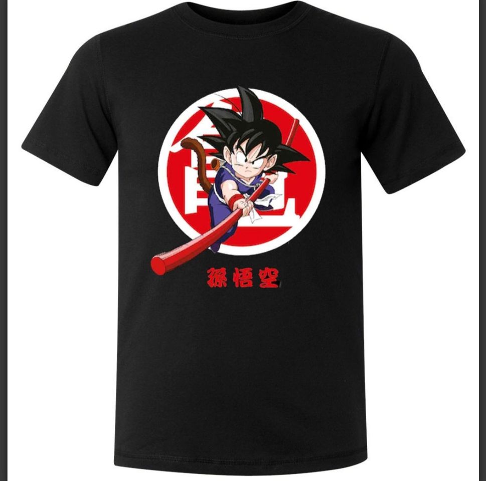 Fashion DRAGON BALL goku kid TS