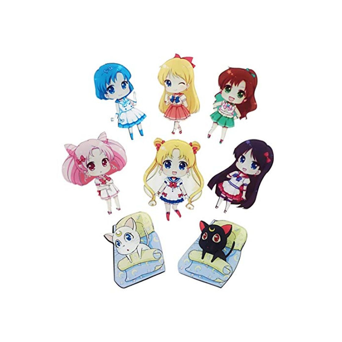 Categoría de hogar CoolChange 8 imanes con los Personajes Chibi de Sailor M