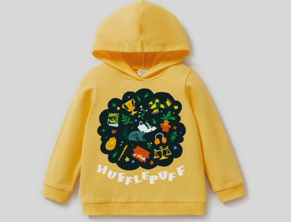 Moda Sweat com capuz Hufflepuff 💛