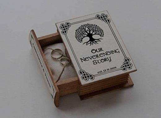 Celtic Wedding ring box