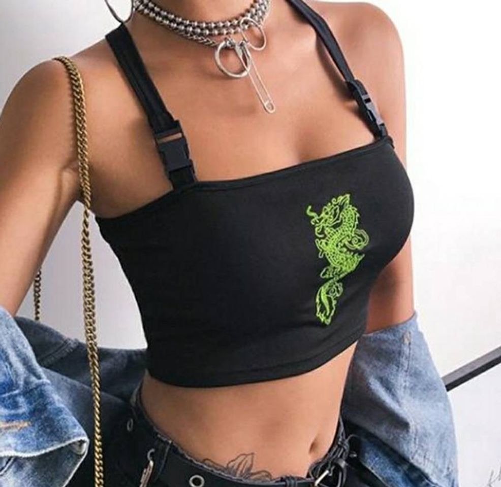 Moda Cropped dragão 🐉