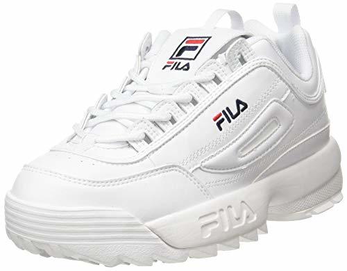 Moda Fila Wmn Disruptor Low 1010746-1fg, Zapatillas para Mujer, Blanco