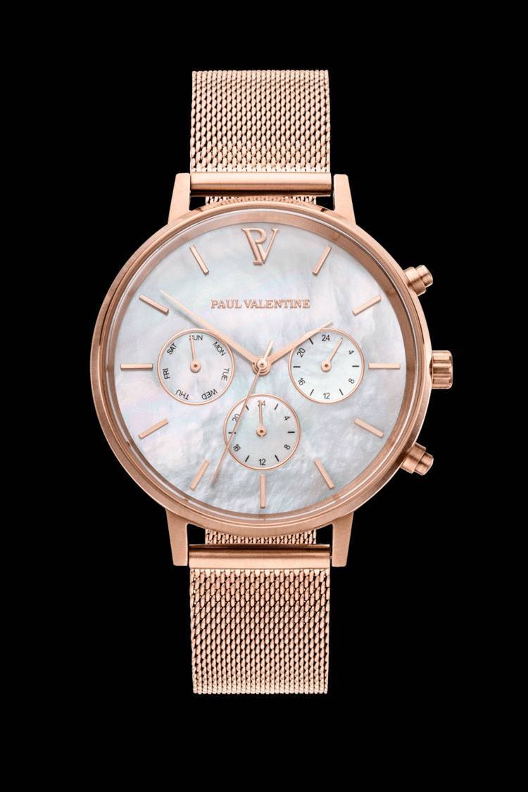 Producto Rélogio Paul Valentine rose gold