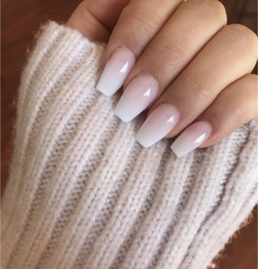 White nails