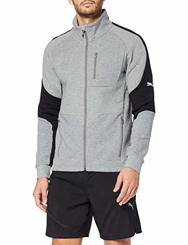 PUMA Evostripe Chaqueta De Entrenamiento, Hombre, Gris