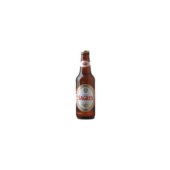 Product Sagres - Portugués Cerveza - 24 x 330ml - Alcohol. 5