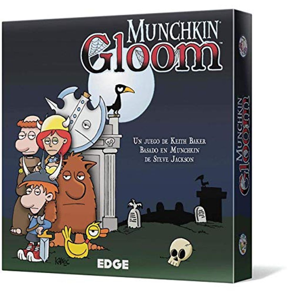 Products Edge Entertainment- Munchkin Gloom - Español, Color