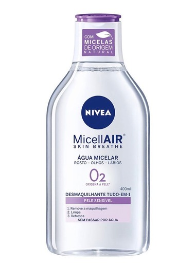 Água Micelar para peles sensíveis- NIVEA