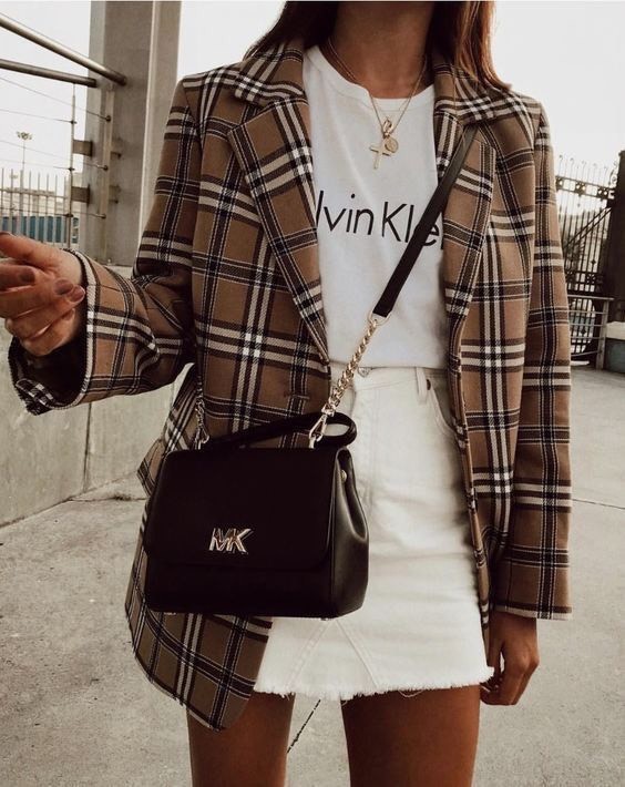 Social Outfit com blazer