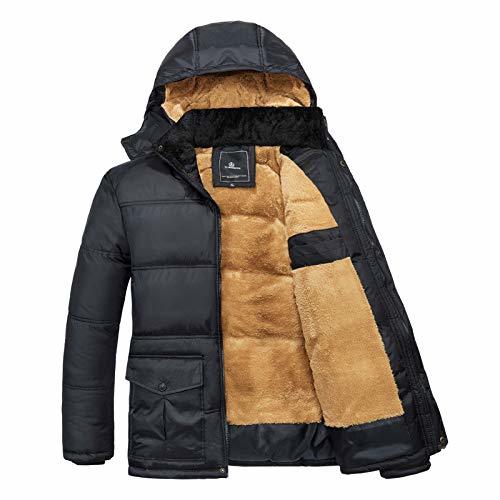 Productos QIN-ER- Men's outerwear Talla M-5XL Chaqueta de Invierno Hombre Hombre Abrigo la