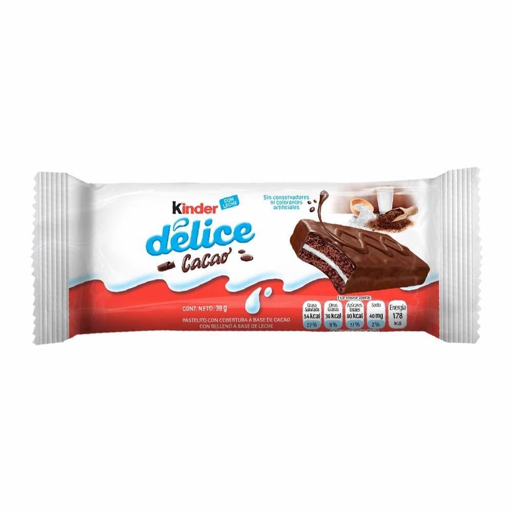 Productos Chocolate Kinder Delice