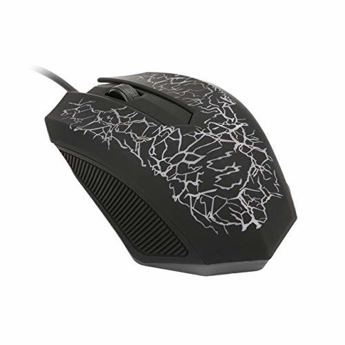 Electronic 3200DPI LED Óptico 3 Botones 3D USB Cableado Gaming Game Mouse Pro