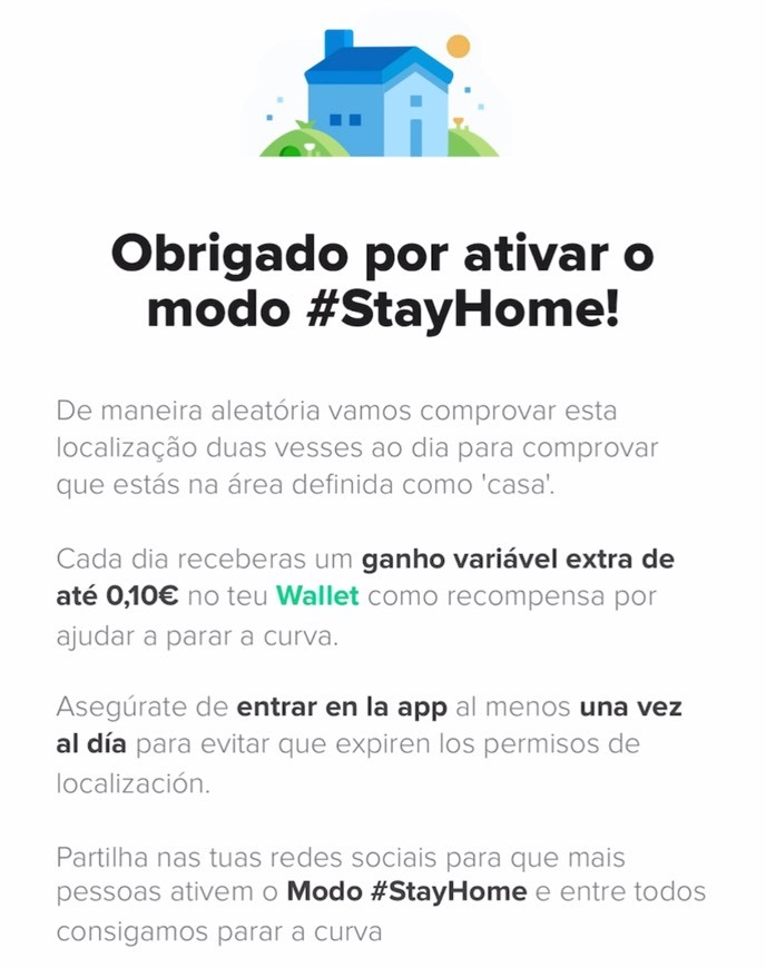 Social  Ative o modo stayhome no people e fique em casa. 