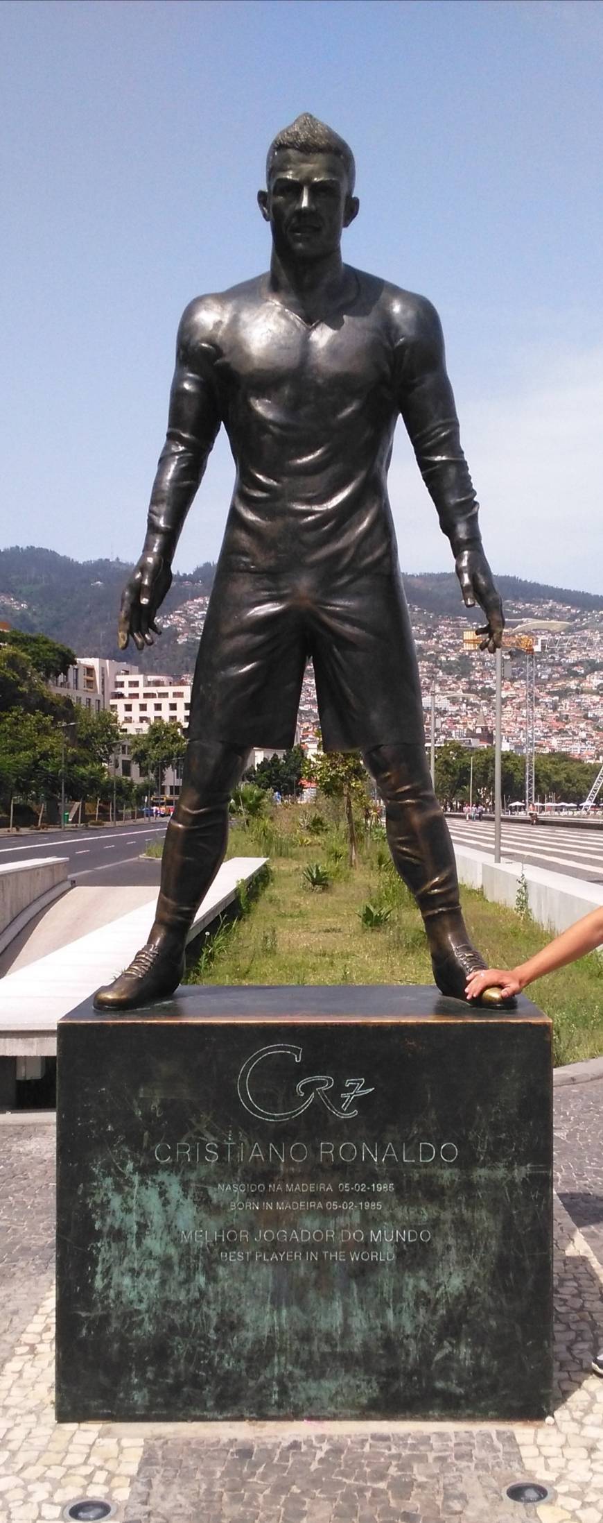 Lugar Estátua Cristiano Ronaldo