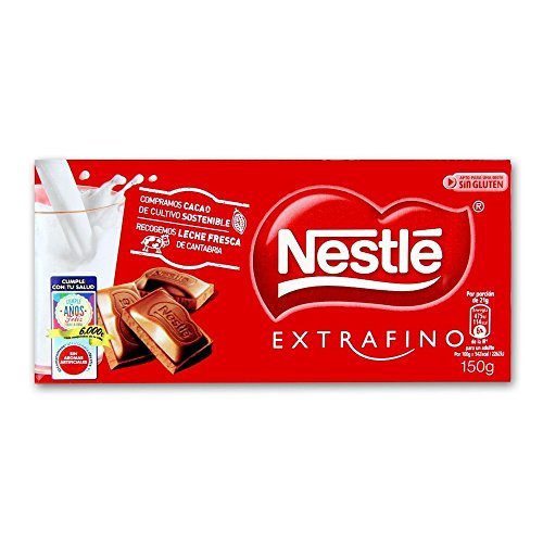 Places Tableta De Chocolate Con Leche Nestle Extra Fino 125g