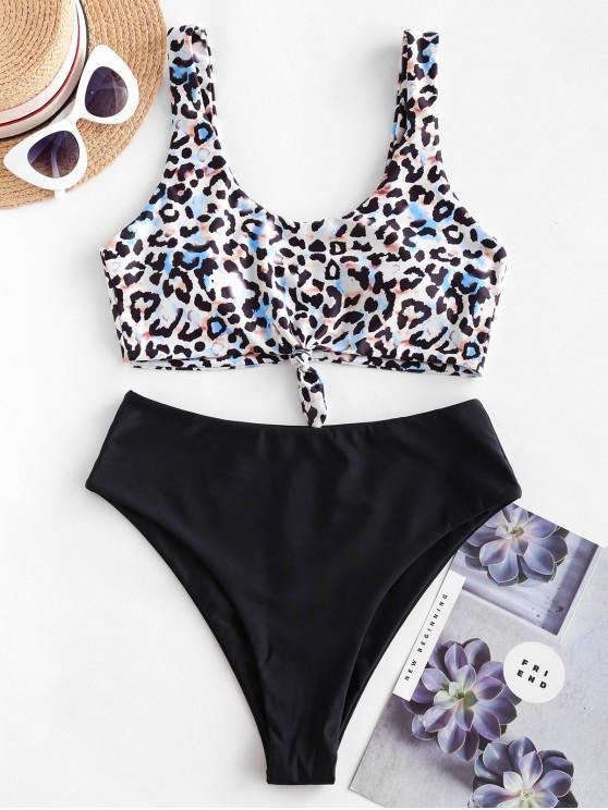 Product ZAFUL Animal Print Atado Mix And Match Tankini Swimsuit