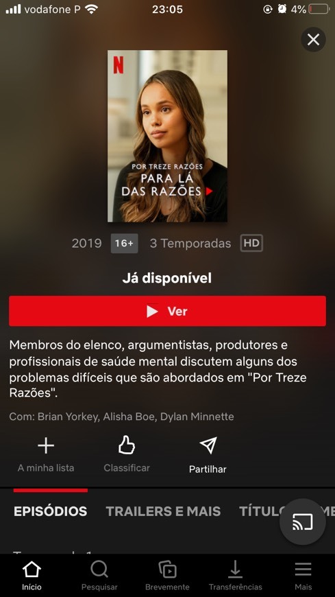 Ainda nao acabei de ver mas estou adorar 