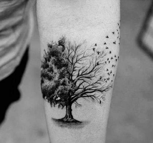 Life Tree Tattoo