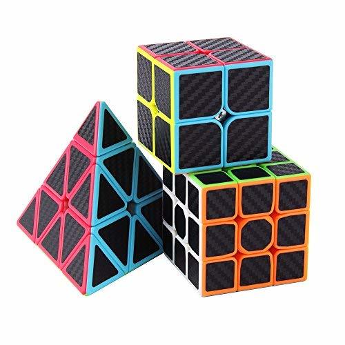 Products ROXENDA Cubo de la Velocidad Paquete, Cubo Mágico Puzzle Pack - 2x2x2