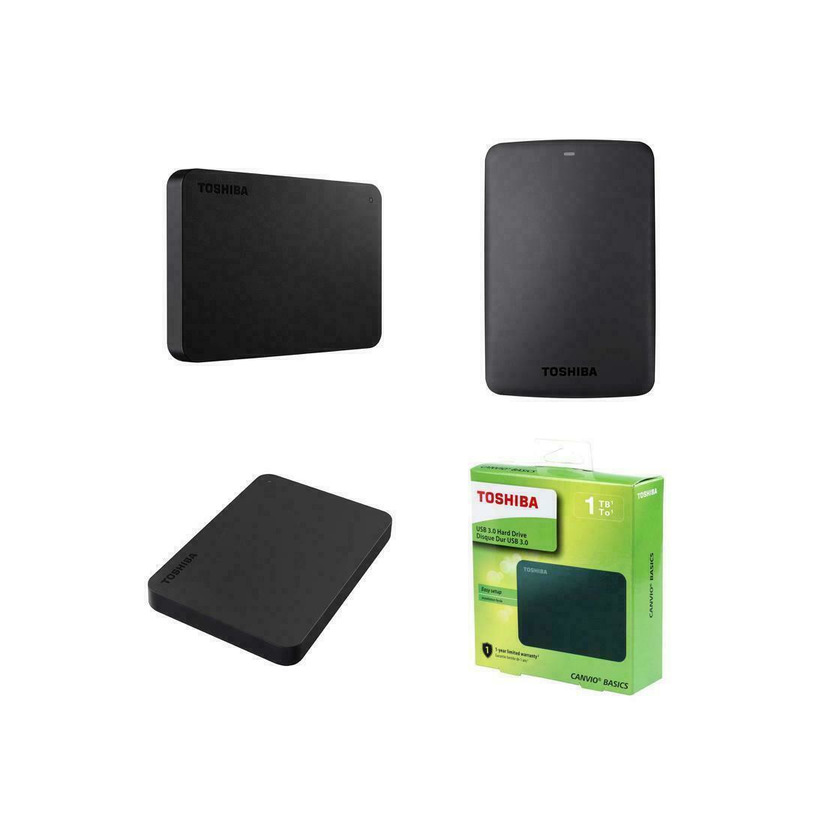 Products Toshiba Canvio Basics 1TB Portable External Hard Drive USB 3