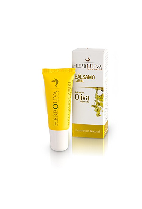 Producto Herboliva Bálsamo Labial con Aceite de Oliva - 5 Paquetes de 40