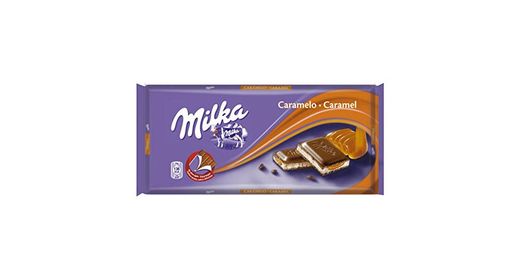 Milka - Tableta De Chocolate Leche Con Caramelo