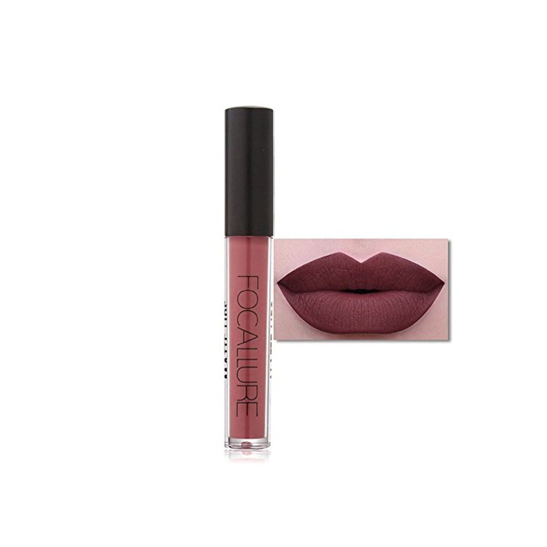 Social FAMILIZO FOCALLURE Moda LáPiz Labial CosméTicos Labios Metallic Lip Gloss Pintalabios