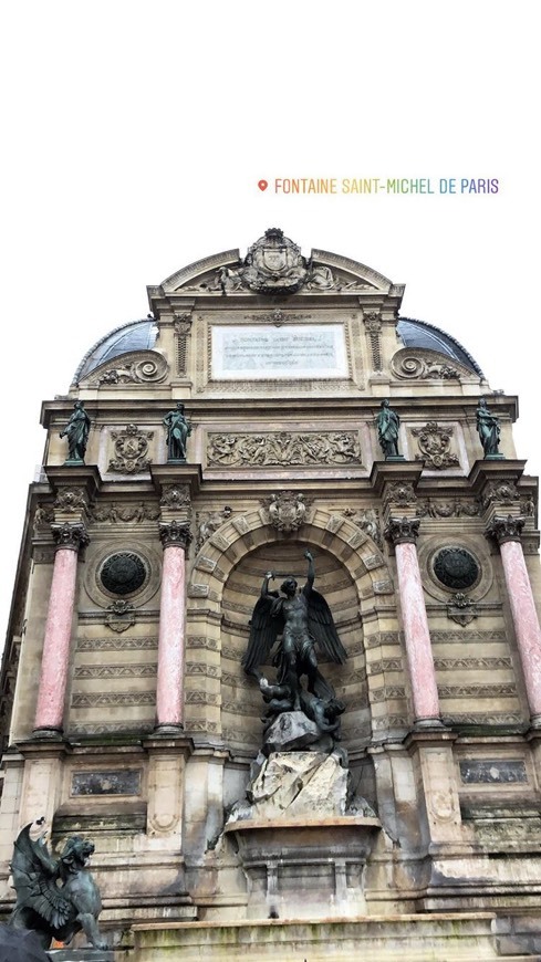 Places Fontaine Saint-Michel