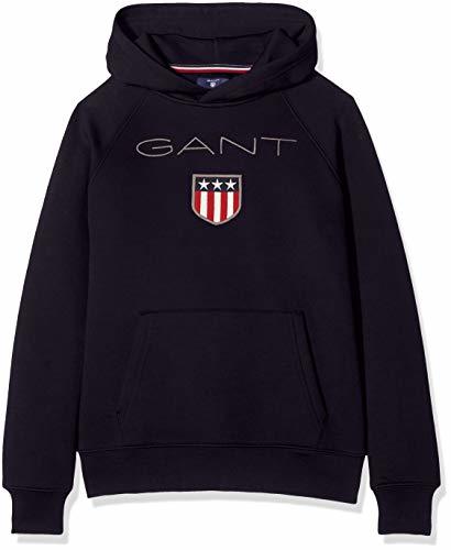 Producto GANT D1. Shield Logo Sweat Hoodie Capucha, Azul