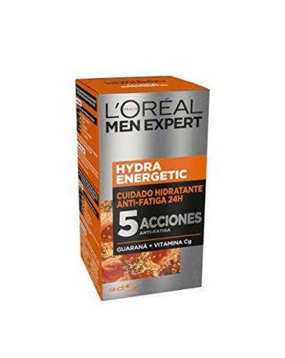 L'Oréal Paris Men Expert Hydra Energetic - Crema Hidratante Anti-Fatiga para hombre