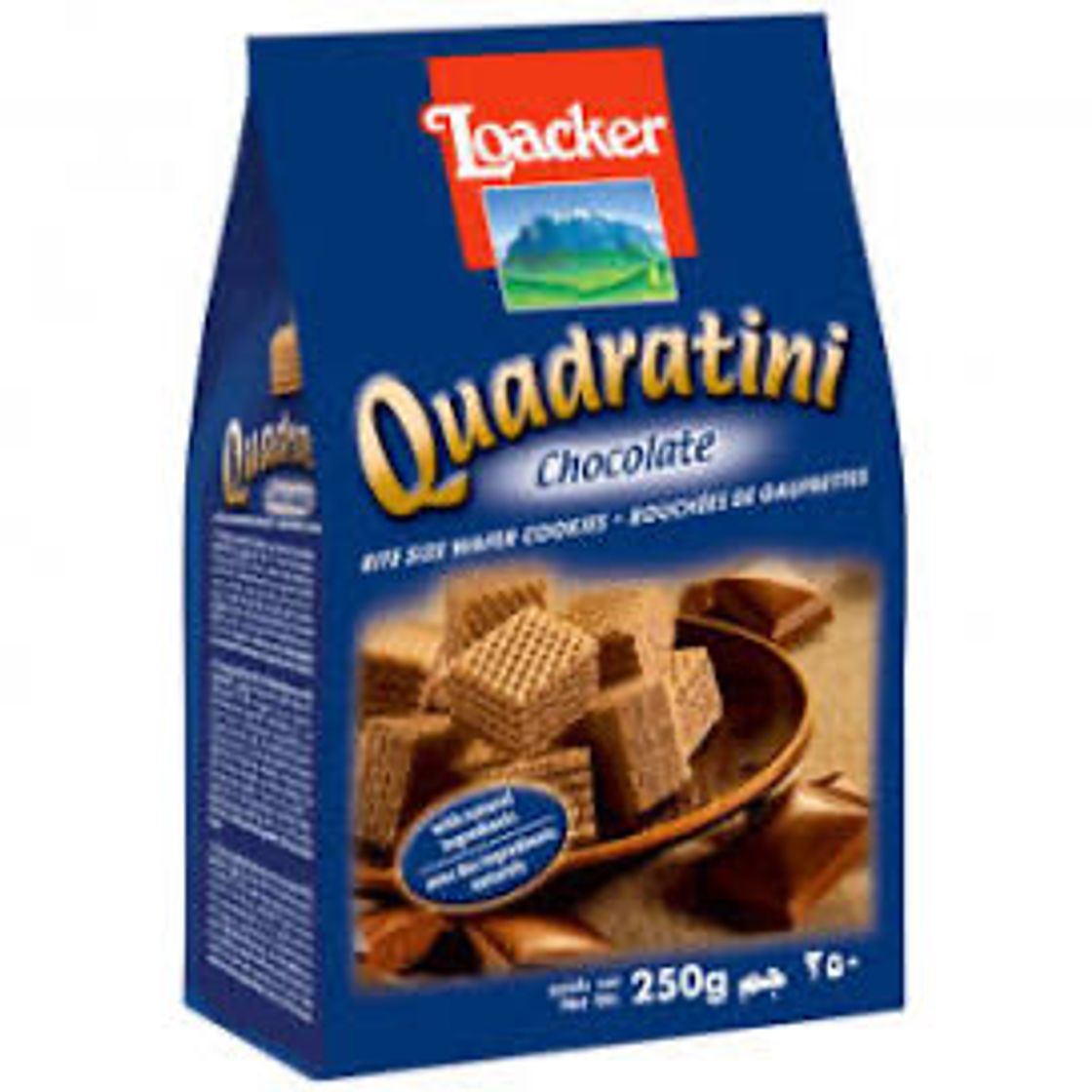 Products Bolachas Wafer Chocolate Quadratini