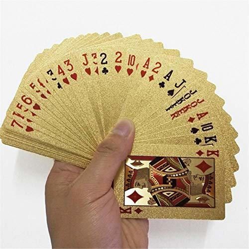 Golden Poker Cards