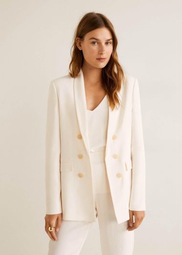 Blazer estruturado crepe

