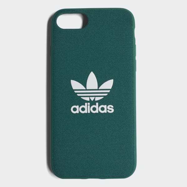 Moda adidas Capa de Encaixe Adicolor – iPhone 8 - Verde | adidas MLT