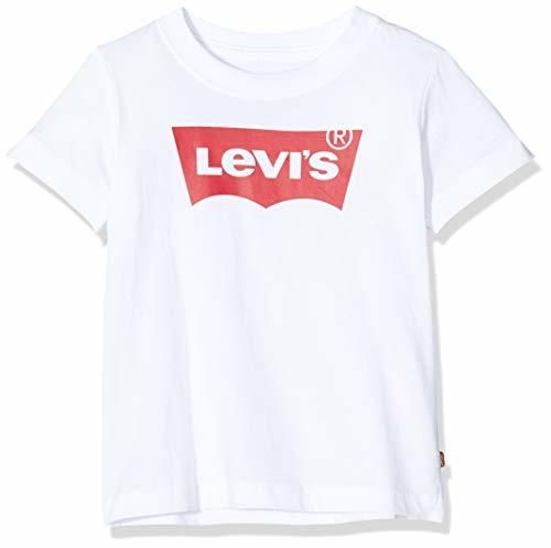 Moda Levi's kids Batwing tee 8e8157 Camiseta, Blanco