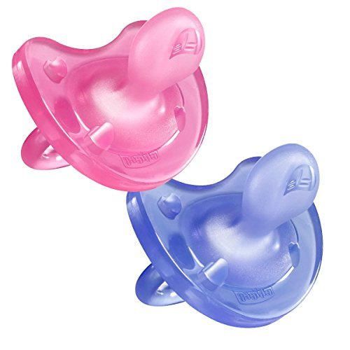 Chicco Physio Soft - Pack de 2 Chupetes de Silicona