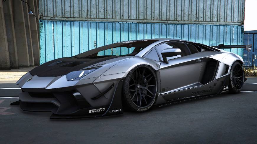 Social Lamborghini Aventador 