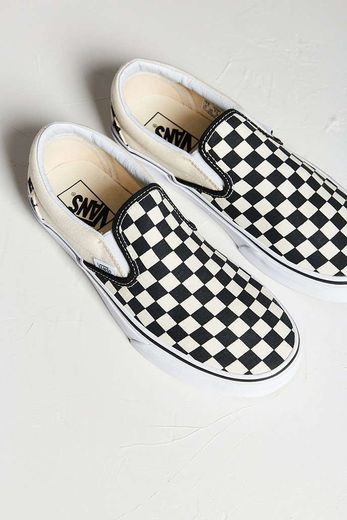 VANS Checkerboard slip-on sneakers