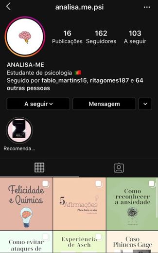 ANALISA-ME (@analisa.me.psi) • Instagram photos and videos