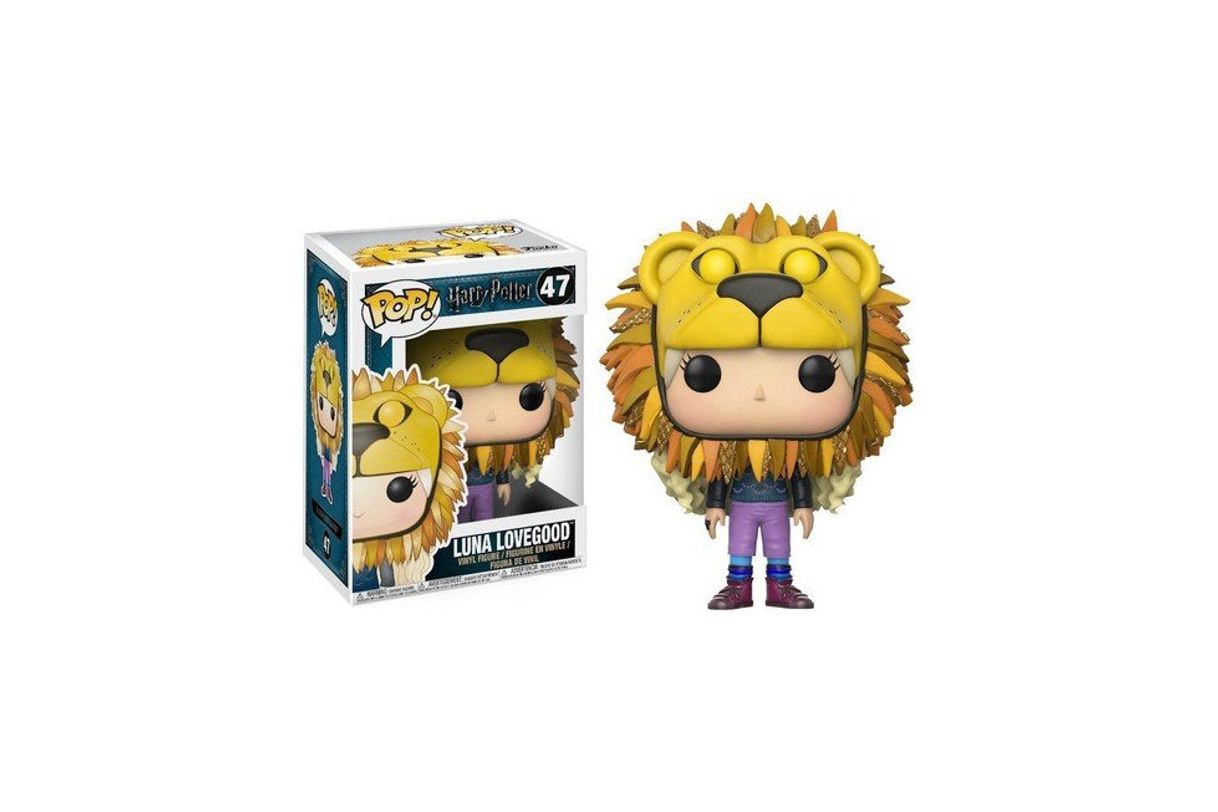 Social Harry Potter - Figura de vinilo Luna Lovegood with Lion Head (Funko 14944)